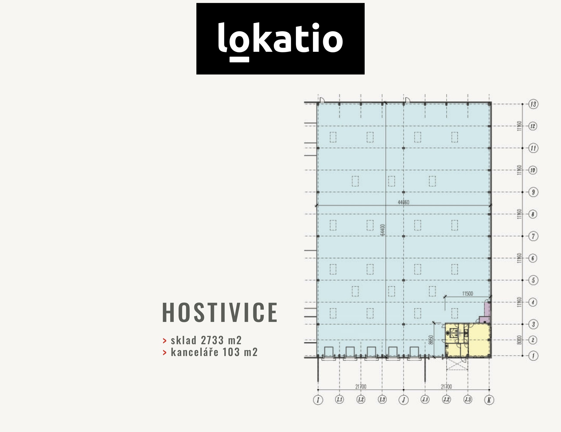 Hostivice 2733G - plan