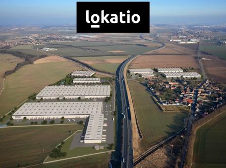 Aerial | Pronájem - komerční objekt, sklad, 2 500 m²