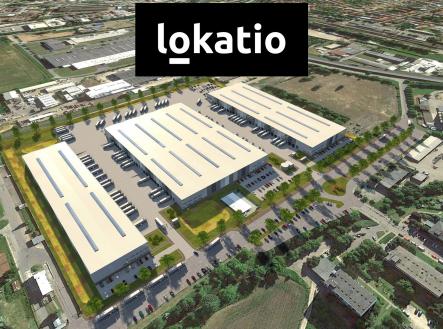vizualizace | Pronájem - komerční objekt, sklad, 6 800 m²