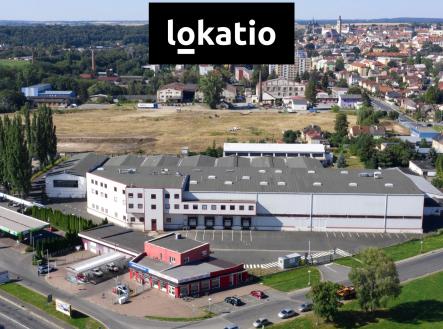 KH - aerial | Pronájem - komerční objekt, sklad, 4 894 m²