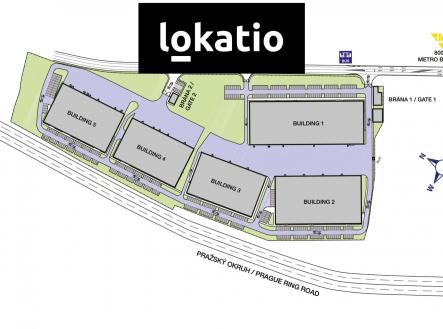 Mapa | Pronájem - komerční objekt, sklad, 529 m²