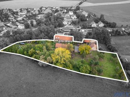 Pozemek, Lipany (2) hranice.jpg | Prodej - zemědělský objekt, 10 613 m²
