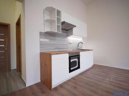 obývací pokoj s kuchyní  | Pronájem bytu, 3+kk, 60 m²