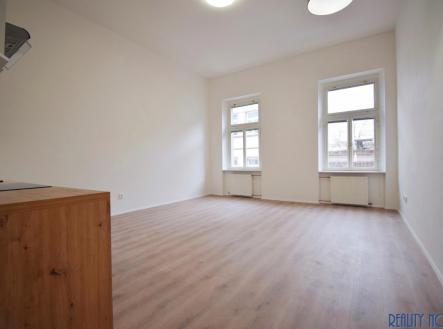 obývací pokoj s kuchyní | Pronájem bytu, 3+kk, 60 m²