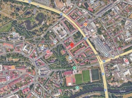 bidlova-791-6-mapy-google.jpg | Pronájem bytu, 1+1, 57 m²