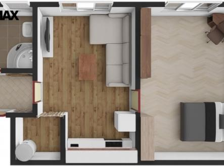 pudorys-3.jpg | Pronájem bytu, 1+1, 57 m²