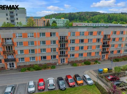 Celkový pohled - dům | Prodej bytu, 1+1, 43 m²