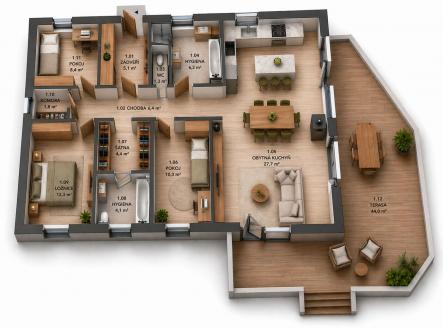 Prodej - dům/vila, 88 m²