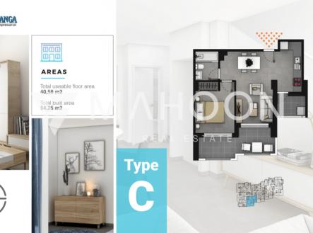 typec.png | Prodej bytu, 2+kk, 54 m²