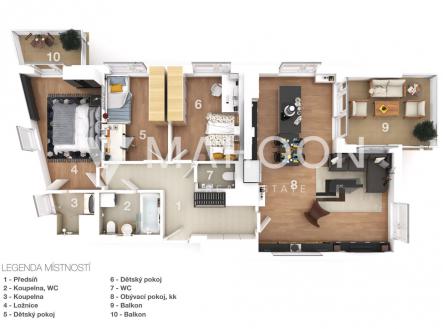 3d-layout-1.jpg | Prodej bytu, 4+kk, 118 m²