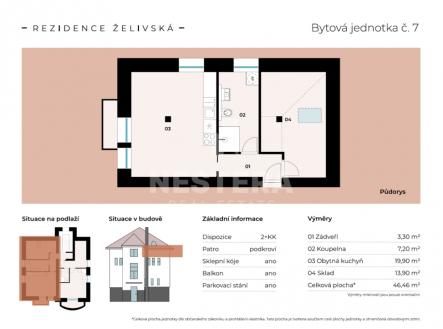karta-bytu-7.png | Prodej bytu, 2+kk, 46 m²