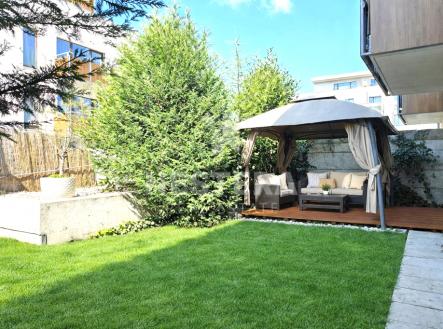 zahrada-vizualizace.png | Prodej bytu, 3+kk, 153 m²