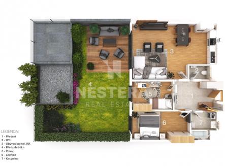 3d-layout.jpg | Prodej bytu, 3+kk, 153 m²