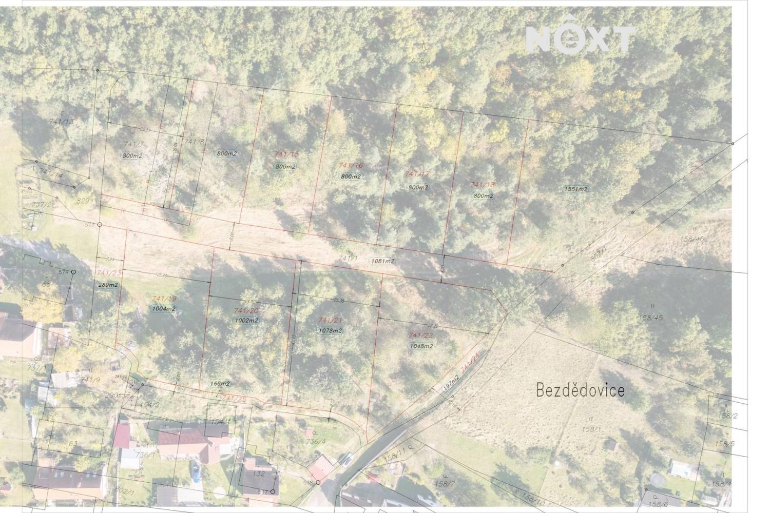 Prodej pozemek Bydlení, 800㎡