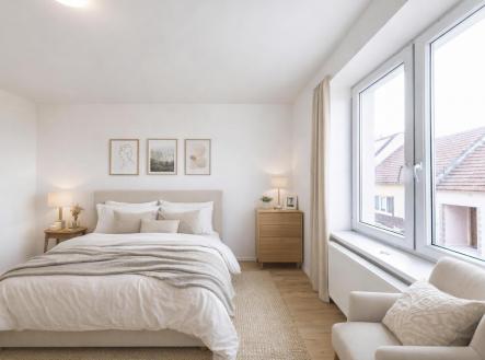 loznice_zar.jpg | Prodej bytu, 3+kk, 57 m²