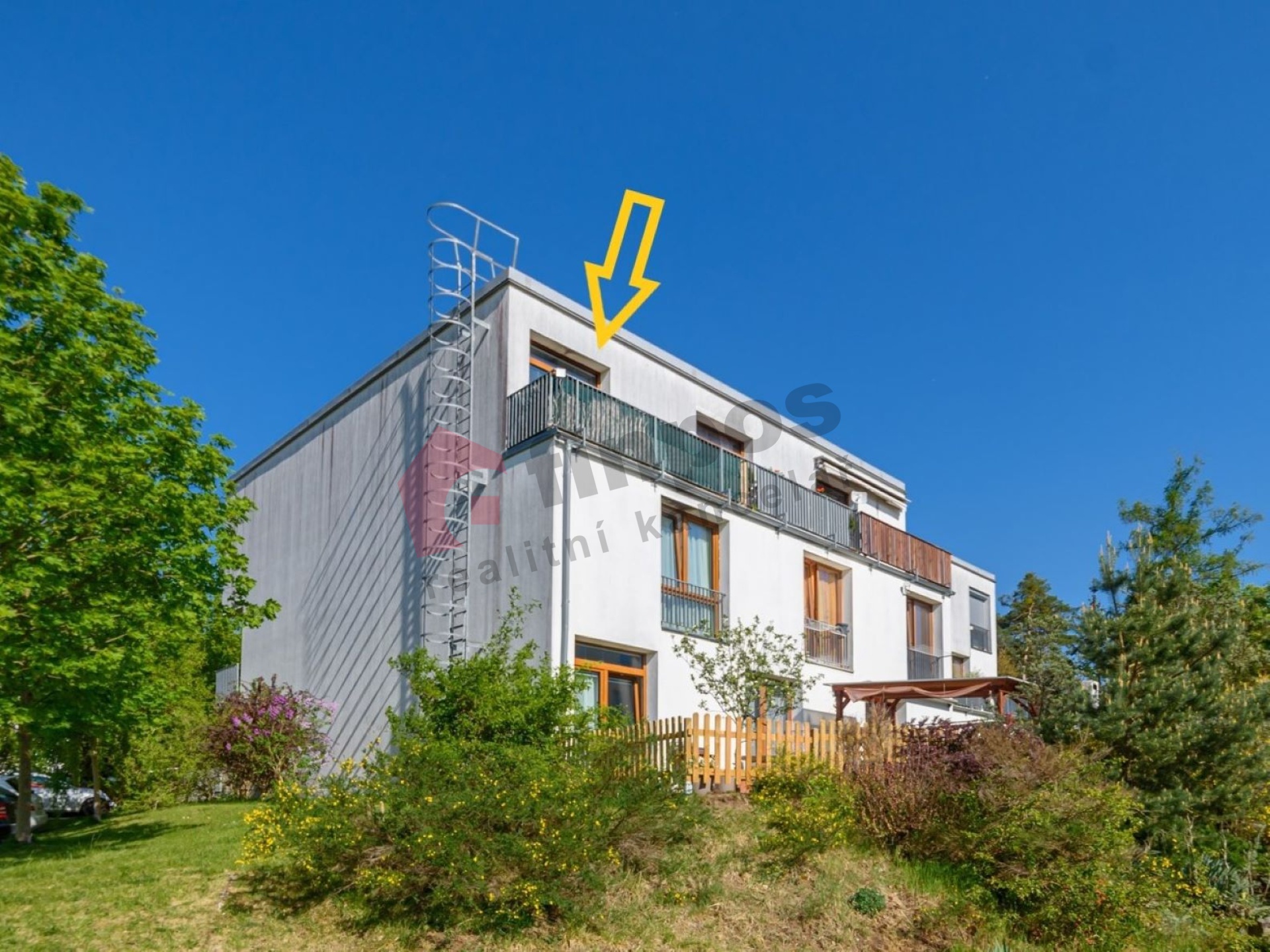 Prodej bytu 2+kk 52 m2 + 5 m2 terasa + lodžie - Brodce - Týnec nad Sázavou.