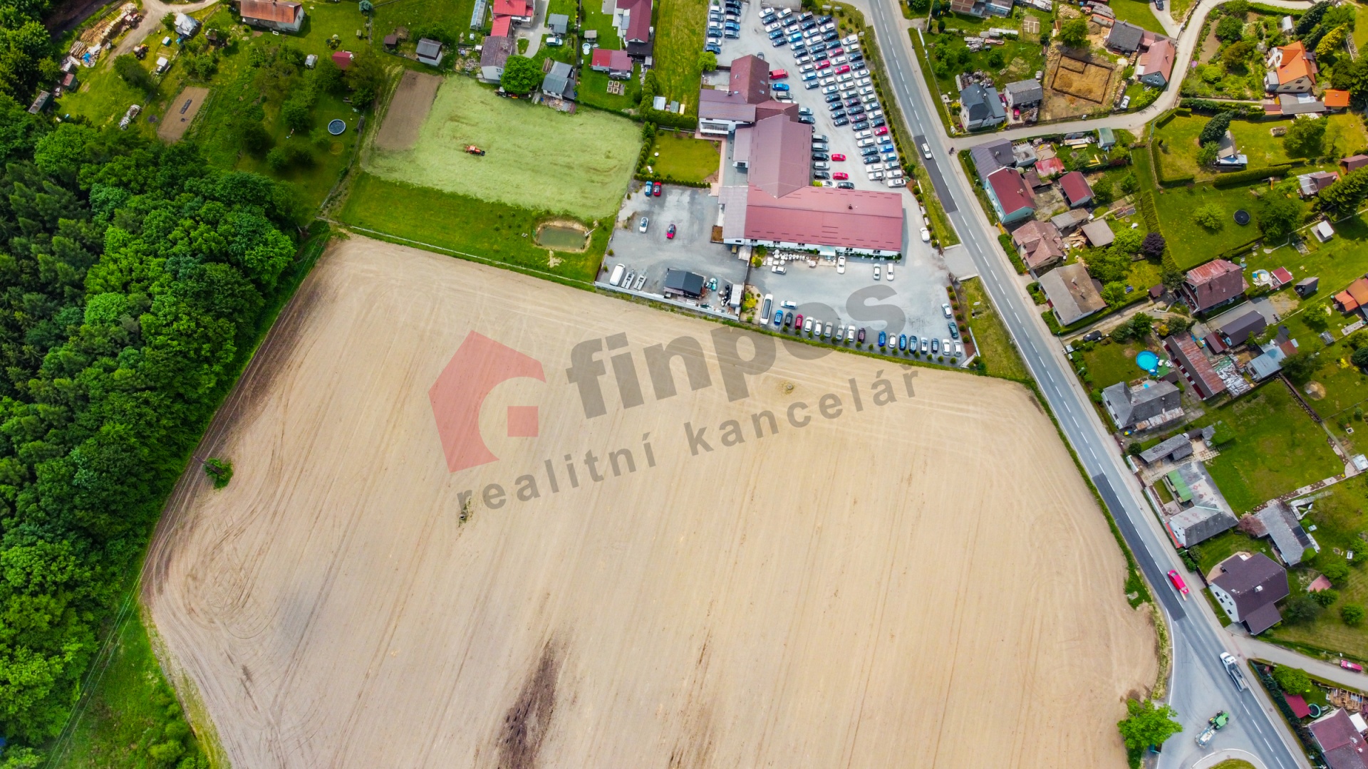 Rozkoš u Humpolce stavební pozemky 7357 m2