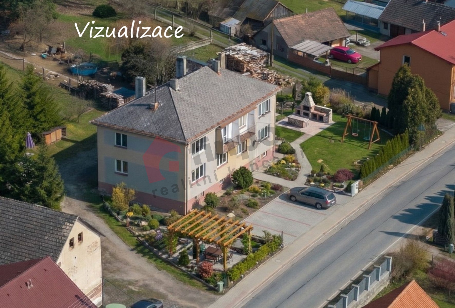 Prodej bytu 3+1 po kompletní rekonstrukci + 2x sklep + spoluvlastnictví na pozemku (vlastní zahrádka