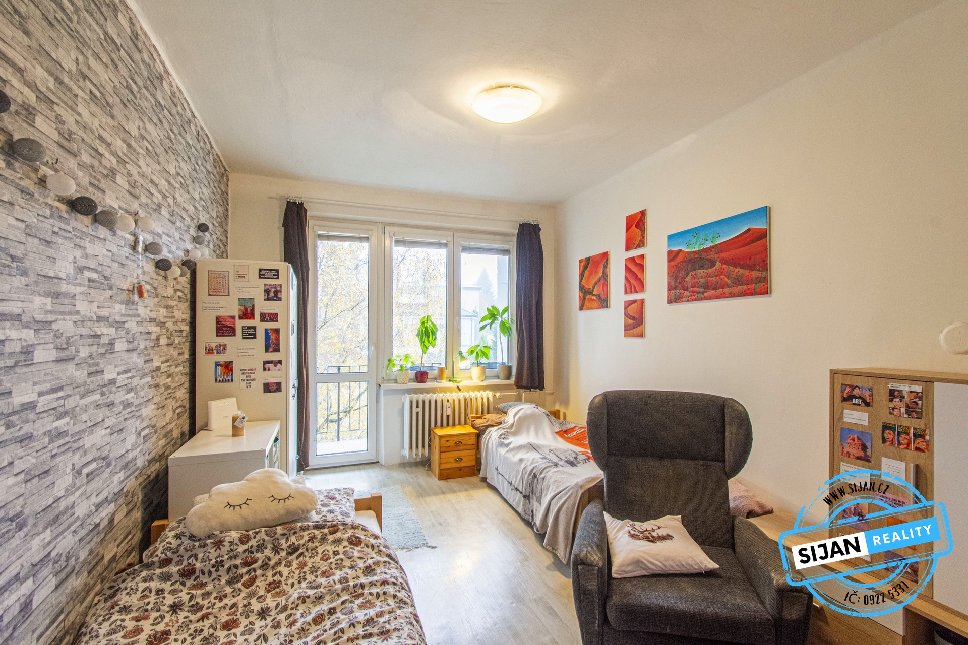 Byt 2+1 Olomouc-pokoj