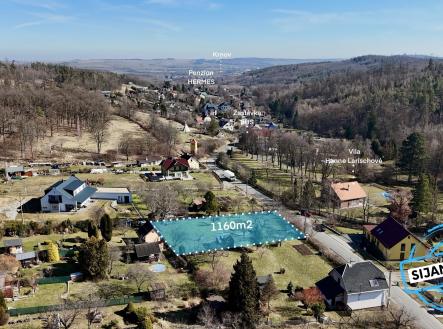Rozloha stavebního pozemku Ježník | Prodej - pozemek pro bydlení, 1 160 m²