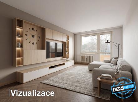 Prodej bytu 3+1 v Opavě - Kateřinkách, vizualizace | Prodej bytu, 3+1, 72 m²