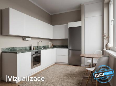 Prodej bytu 3+1 v Opavě - Kateřinkách, vizualizace | Prodej bytu, 3+1, 72 m²