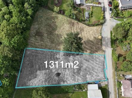 zakres-pozemku-1311-m2.jpg | Prodej - pozemek pro bydlení, 1 311 m²