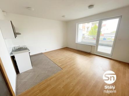 Pronájem bytu, 1+kk, 30 m² obrázek
