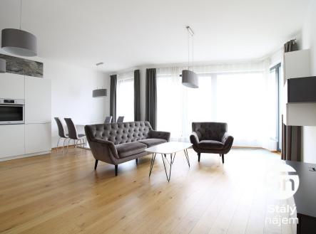 ul. Na Pomezí_1 | Pronájem bytu, 2+kk, 69 m²