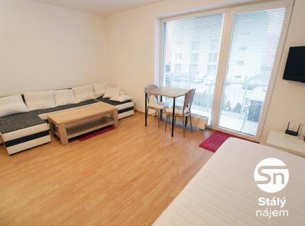 ul. Ječná_03 | Pronájem bytu, 1+kk, 32 m²
