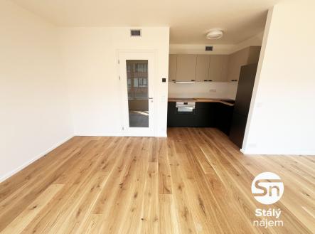 ul. U Komína | Pronájem bytu, 1+kk, 37 m²