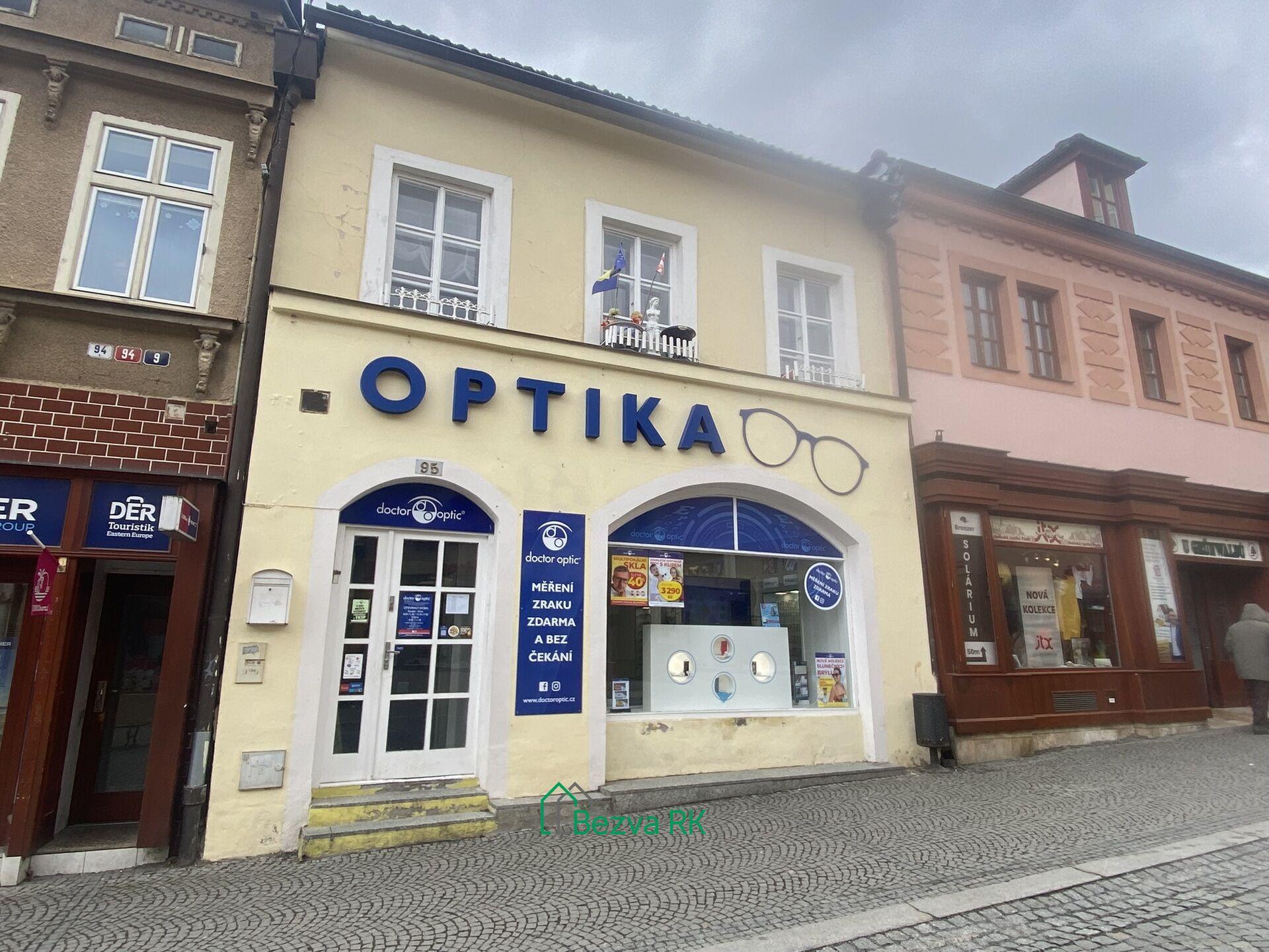 Pronájem bytu 1+1 90 m² Palackého, Beroun - centrum