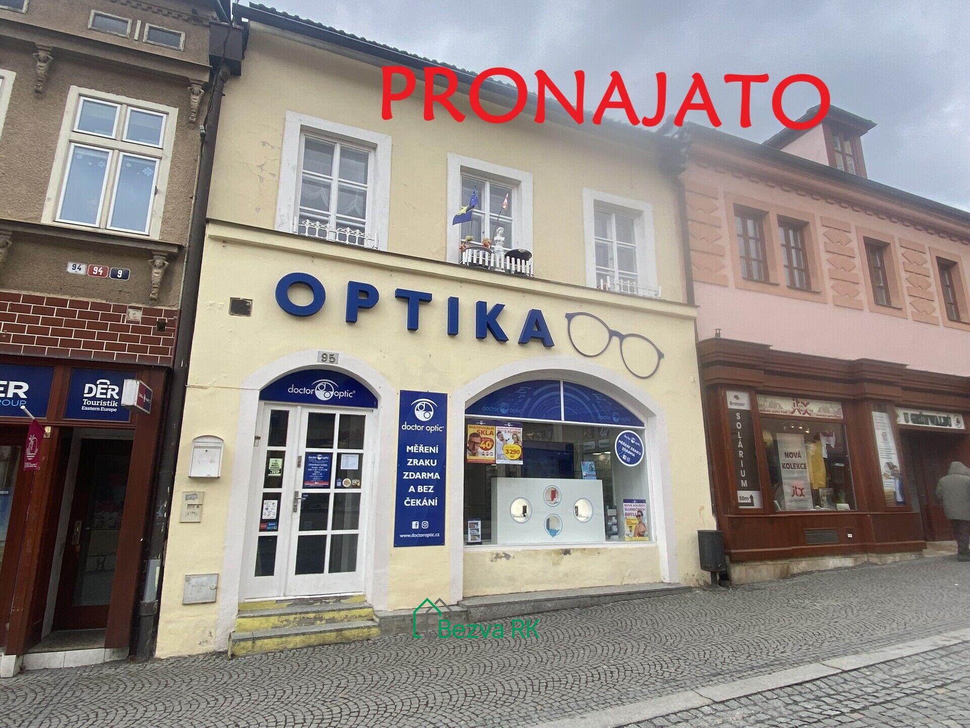 Pronájem bytu 1+1 90 m² Palackého, Beroun - centrum