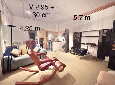 Pronájem bytu, 2+kk, 61 m²