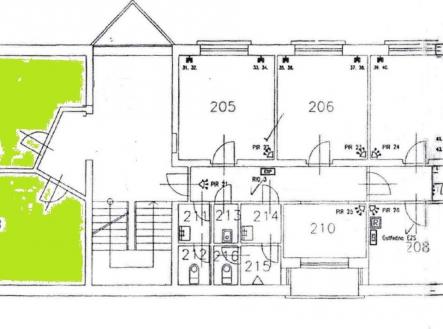 . | Pronájem - kanceláře, 44 m²