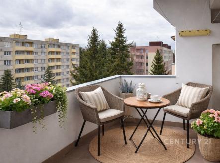 Vizualizace lodžie | Prodej bytu, 3+1, 81 m²