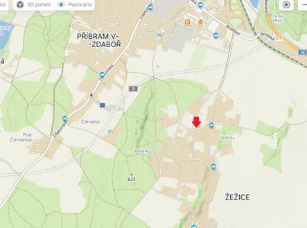 mapa Žežice | Prodej - pozemek pro bydlení, 1 126 m²