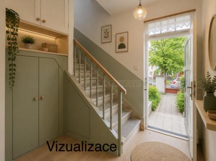 vizualizace chodba | Prodej - dům/vila, 140 m²