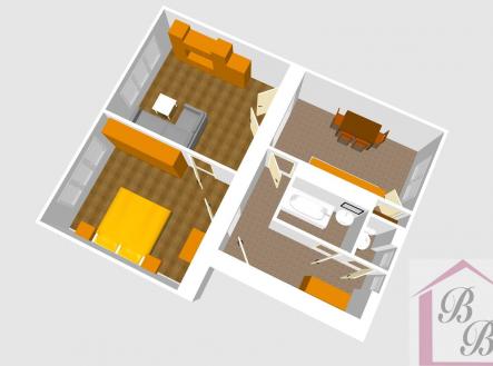 3.jpg | Pronájem bytu, 2+1, 49,5 m²