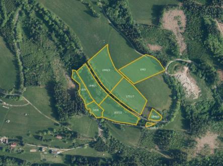 fotografie | Prodej - pozemek, zemědělská půda, 21 482 m²