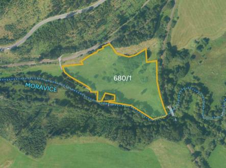 fotografie | Prodej - pozemek, trvalý travní porost, 33 558 m²