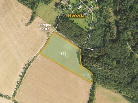 fotografie | Prodej - pozemek, zemědělská půda, 28 865 m²