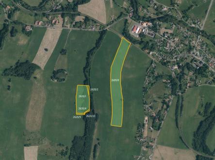 fotografie | Prodej - pozemek, zemědělská půda, 36 862 m²