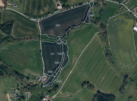 fotografie | Prodej - pozemek, zemědělská půda, 76 569 m²