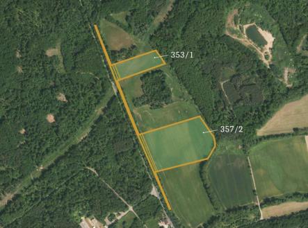 fotografie | Prodej - pozemek, zemědělská půda, 51 824 m²