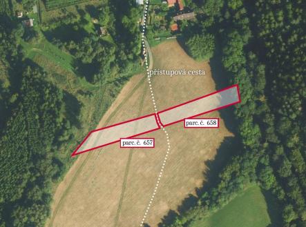 fotografie | Prodej - pozemek, trvalý travní porost, 2 647 m²