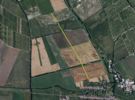 Prodej - pozemek, zemědělská půda, 11 877 m²