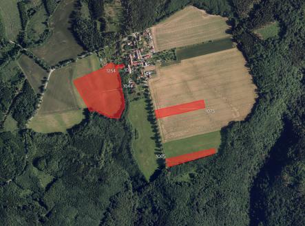 fotografie | Prodej - pozemek, trvalý travní porost, 10 721 m²
