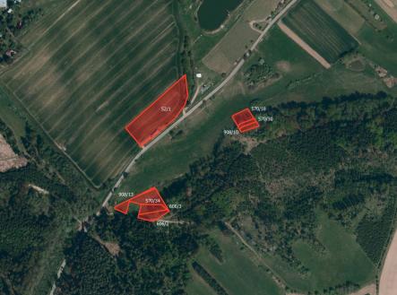 fotografie | Prodej - pozemek, zemědělská půda, 48 066 m²