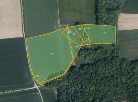 fotografie | Prodej - pozemek, zemědělská půda, 45 362 m²